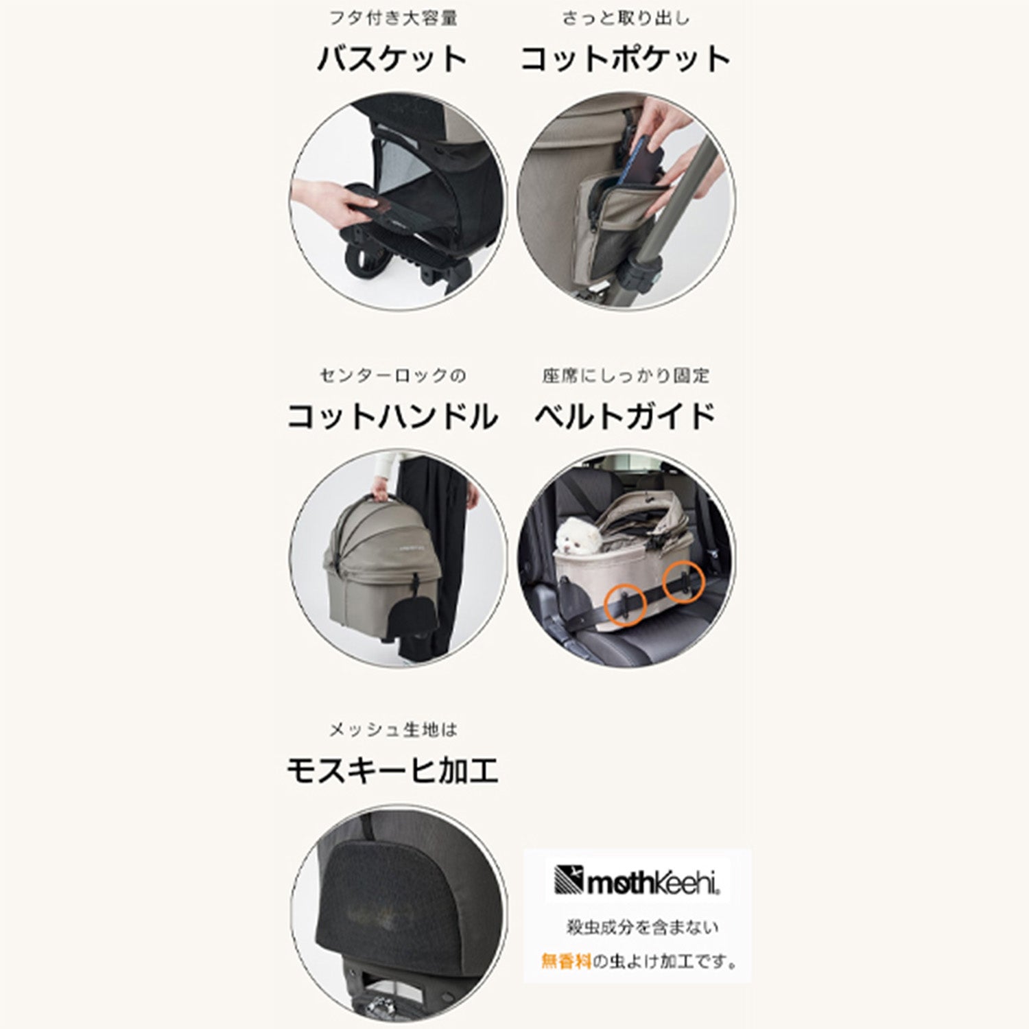 犬用 カート ドッグバギー CITYDOG(シティドッグ) AIRBUGGY WIZ X