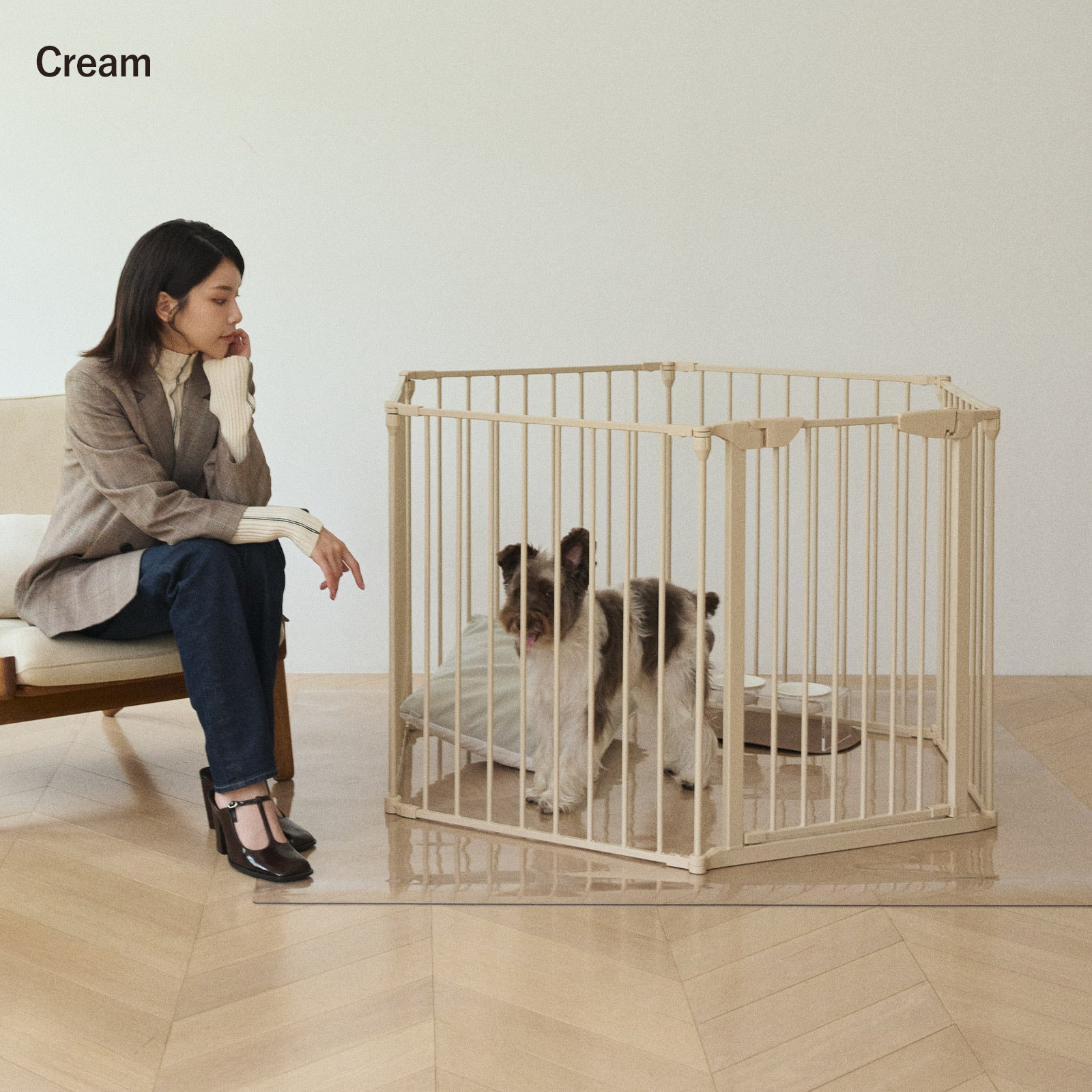 犬用 ケージ ペットサークル CITYDOG(シティドッグ) SIMPLE MODERN