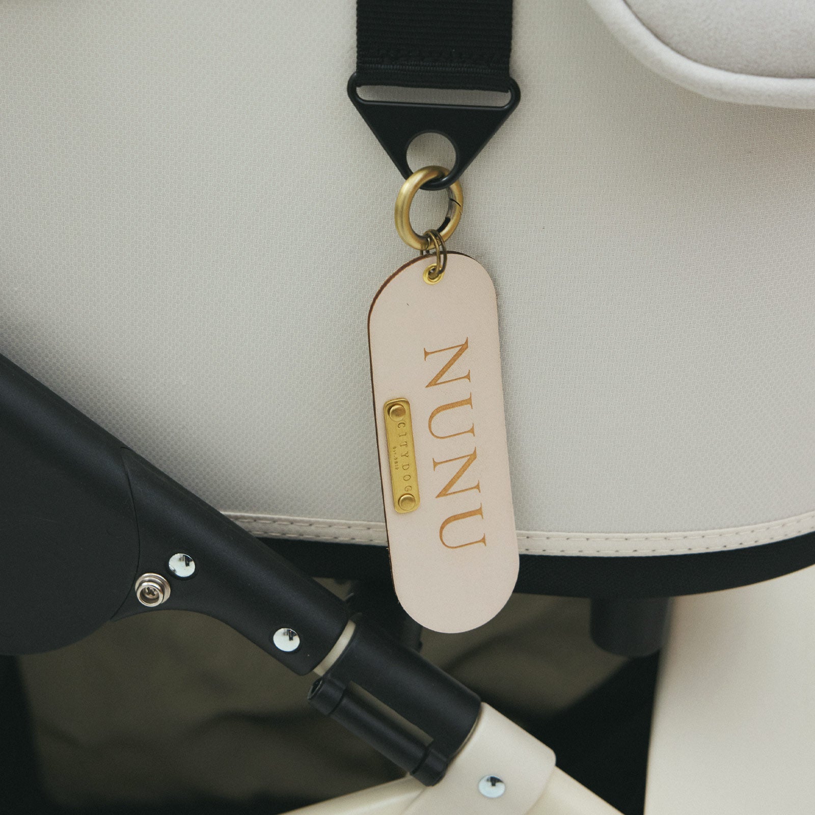犬用ネームタグ 迷子札 CITYDOG(シティドッグ) LEATHER NAME TAG