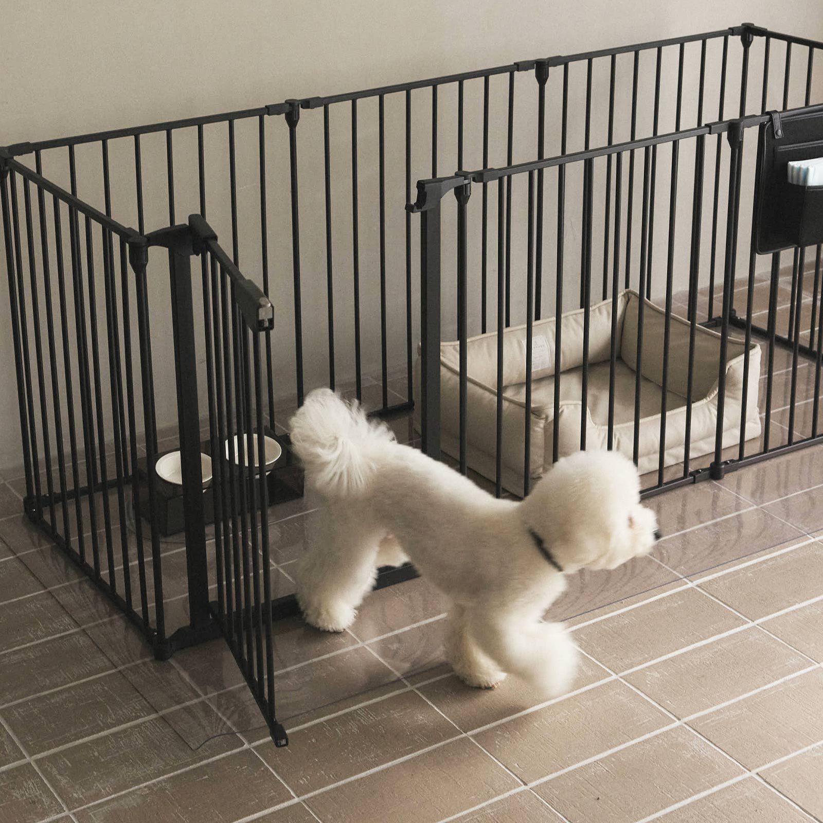 CITYDOG シンプルモダンケージ ブラック 犬用ケージ ゲージ サークル CITYDOG(シティドッグ) SIMPLE