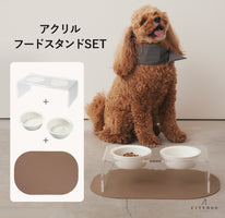 アクリルフードスタンド