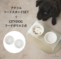 アクリルフードスタンド